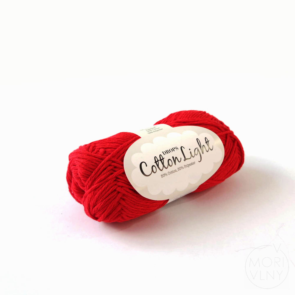 COTTON LIGHT červená