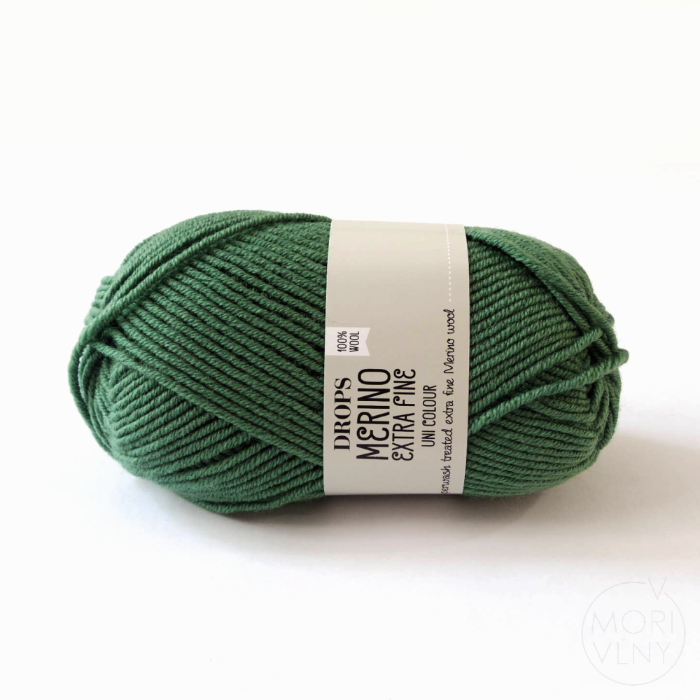 MERINO EXTRA FINE zelená jedlová