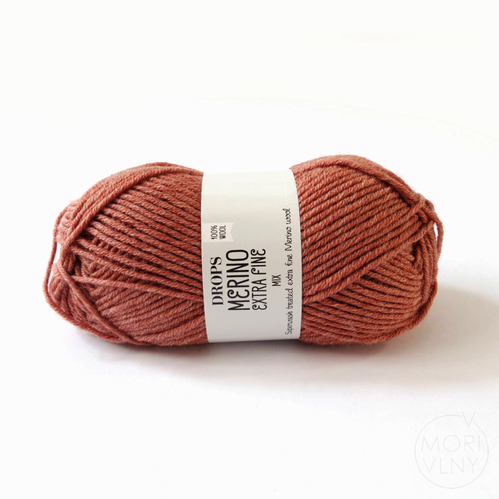MERINO EXTRA FINE rumělka