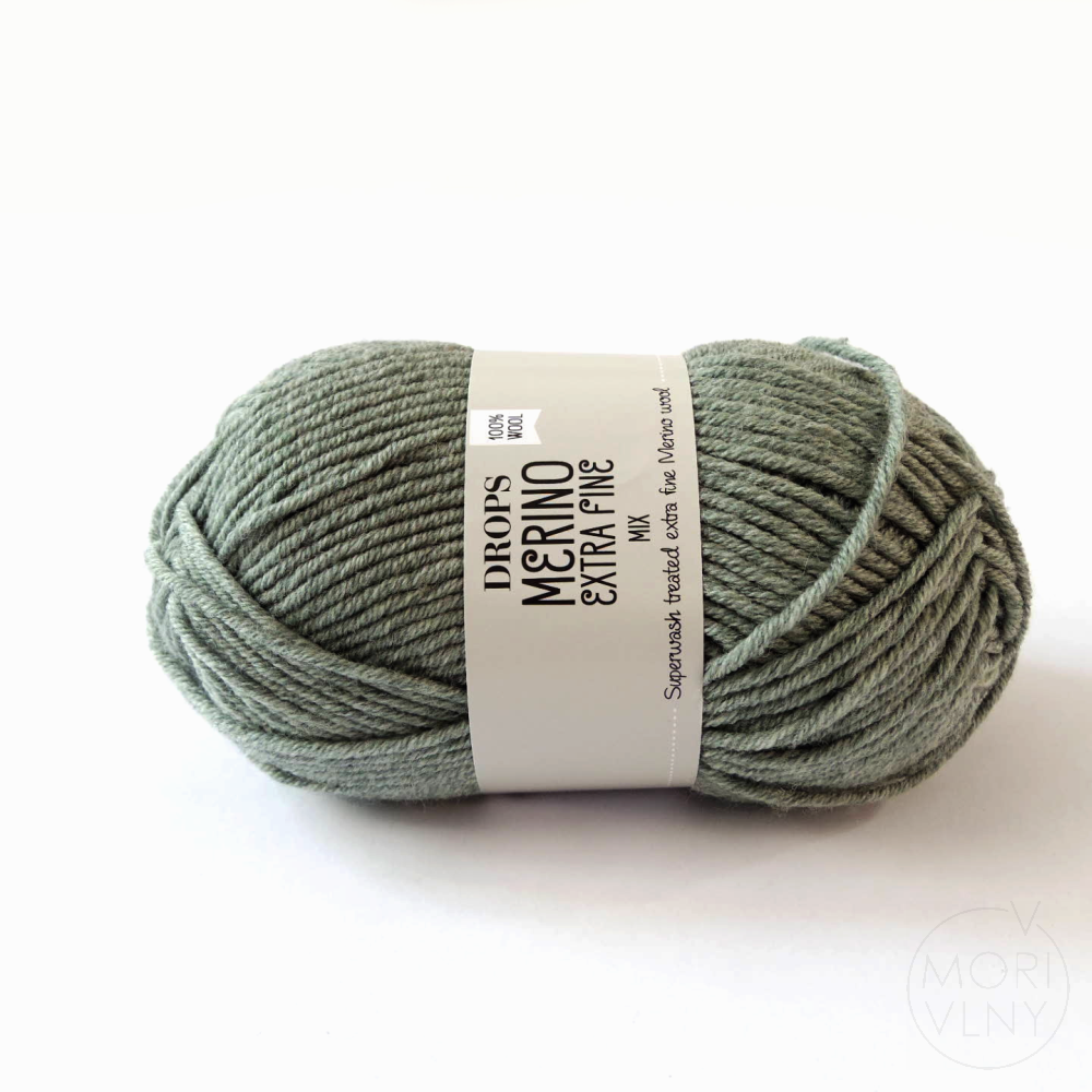MERINO EXTRA FINE zelená šalvěj