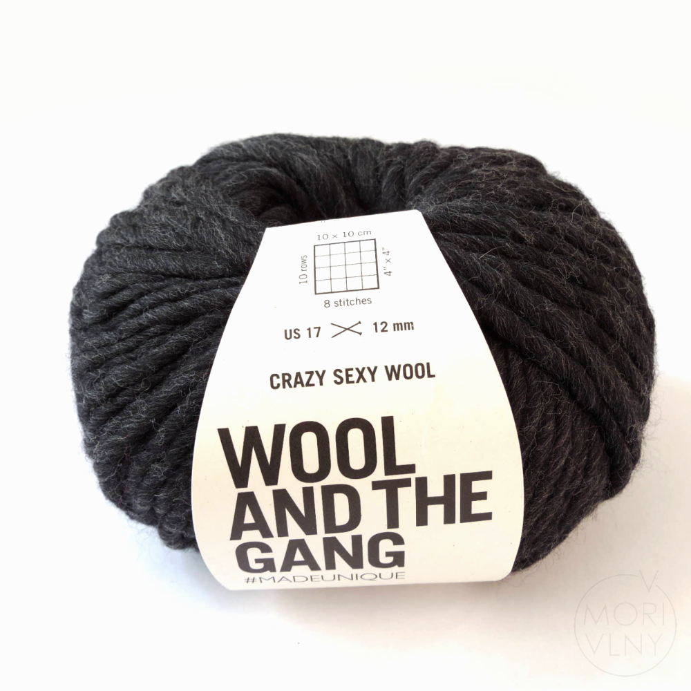 CRAZY SEXY WOOL Charcoal