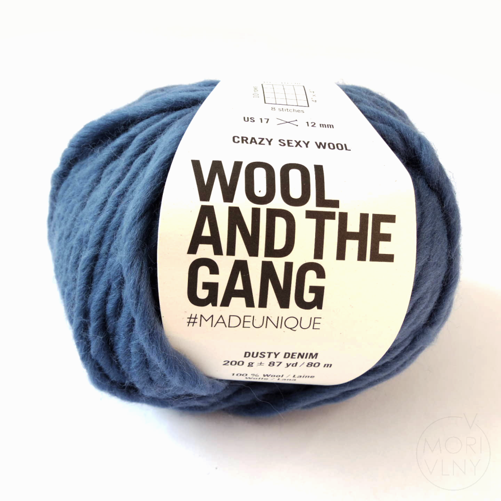 CRAZY SEXY WOOL Dusty Denim