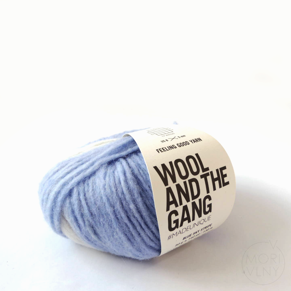 FEELING GOOD YARN Stripe Blue Sky