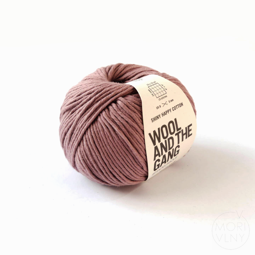 SHINY HAPPY COTTON Mellow Mauve