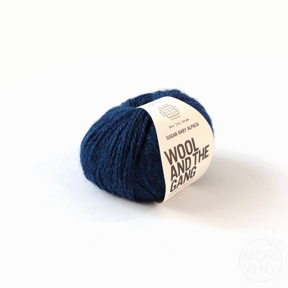 SUGAR BABY ALPACA Curasao Blue