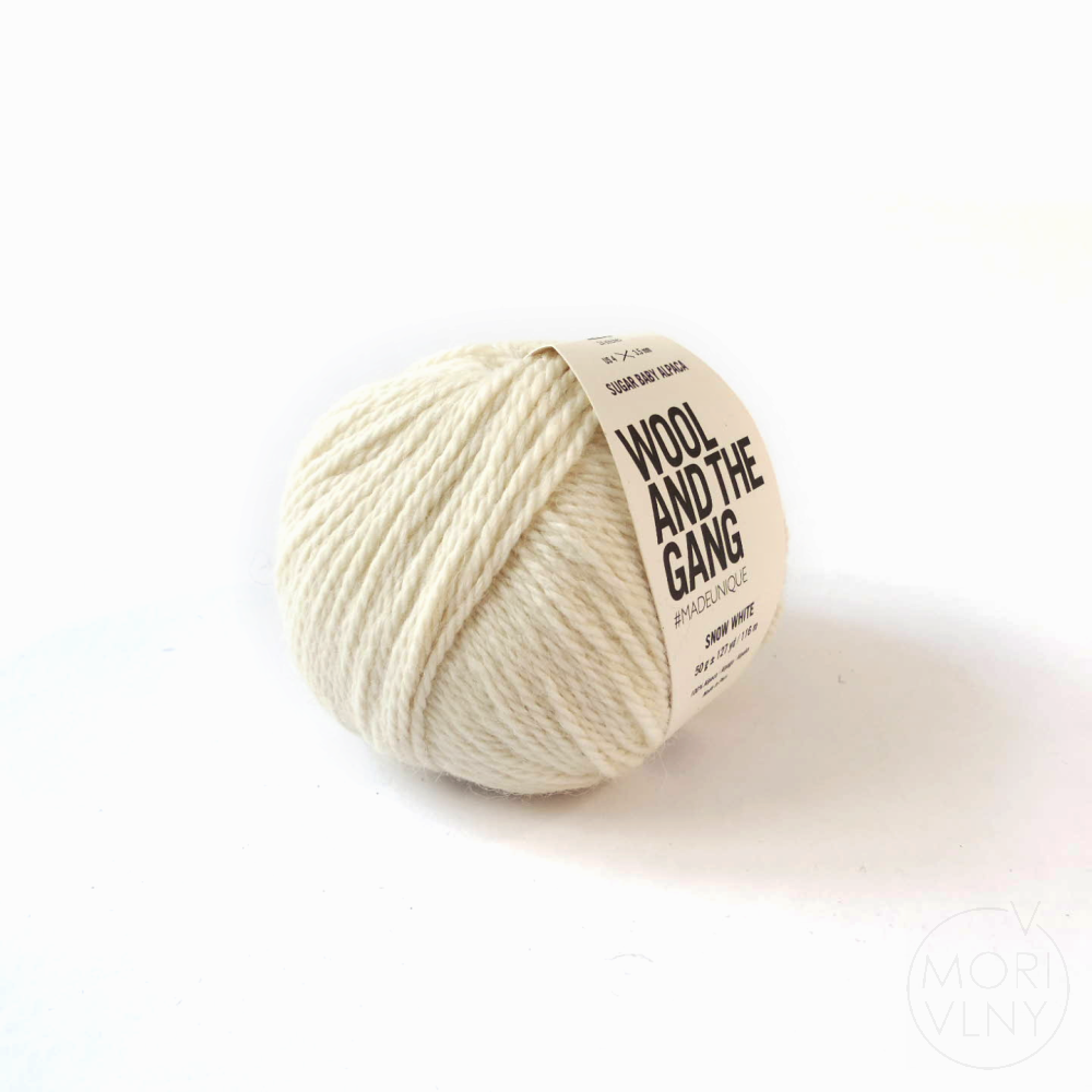 SUGAR BABY ALPACA Snow White
