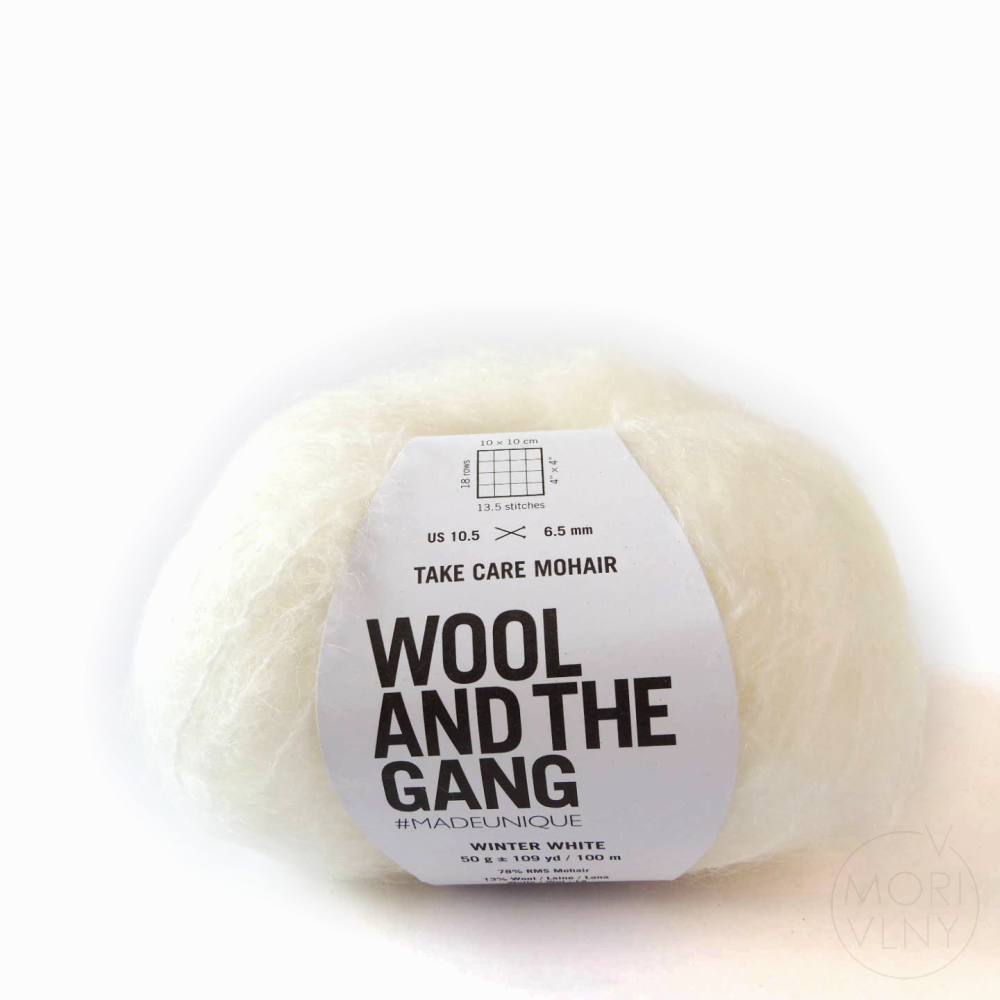 TAKE CARE MOHAIR Winter white