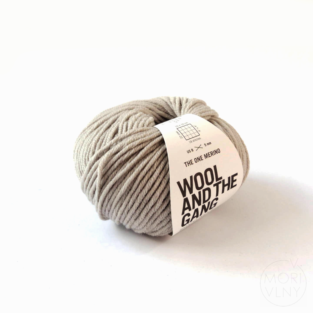 THE ONE MERINO Moondust Grey