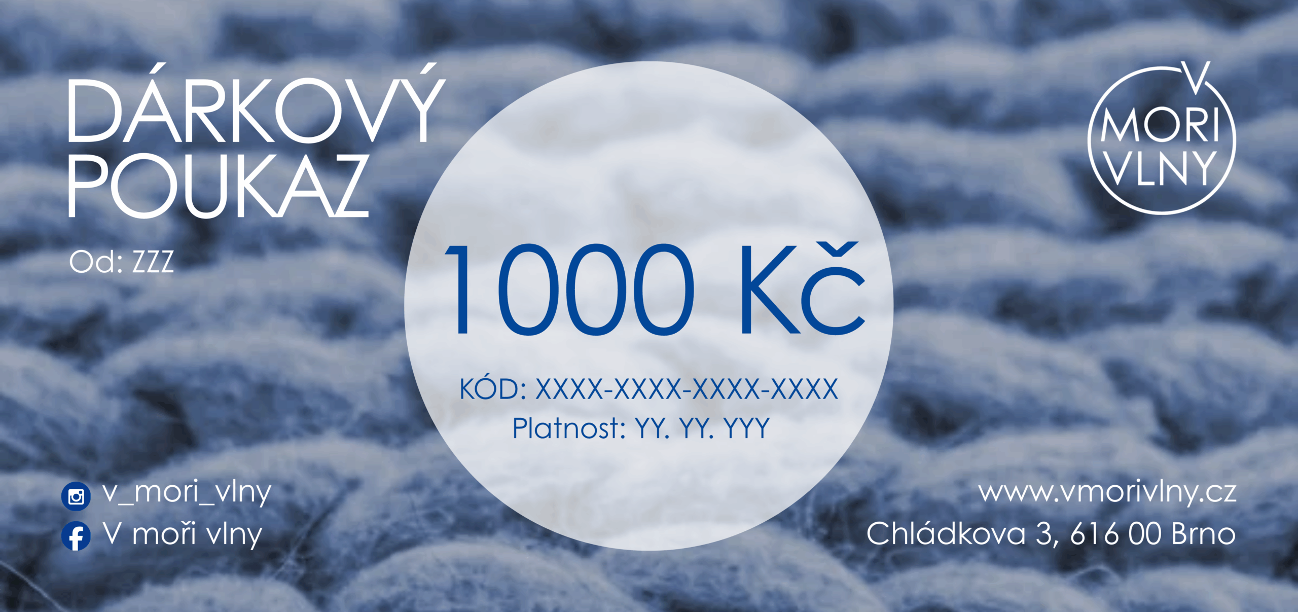 Dárková poukázka do e-mailu