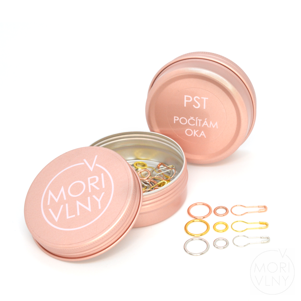 Značkovače 72 ks deluxe - měděná dóza Ø 6,5 cm