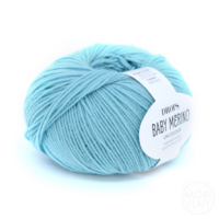 BABY MERINO světlá tyrkysová