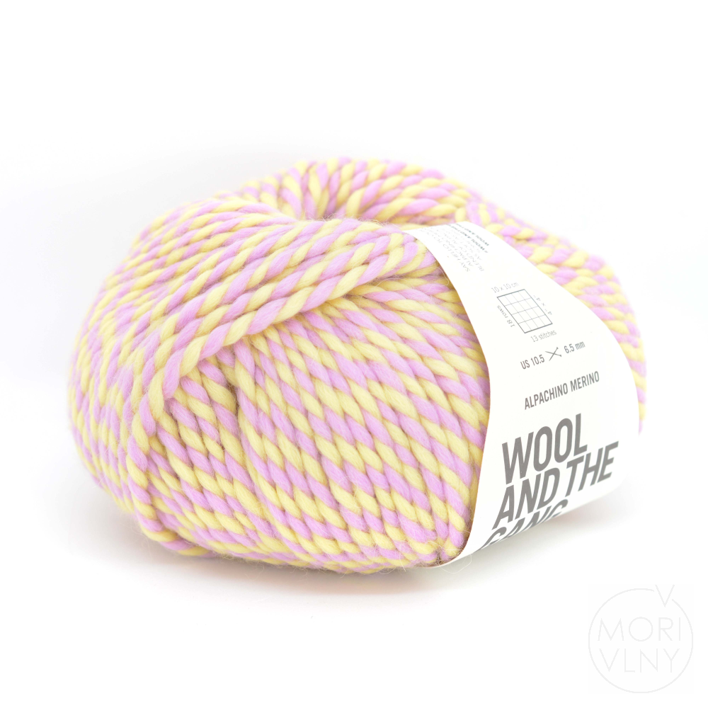ALPACHINO MERINO TWIST Lilac Chalk