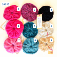 Scrunchies (gumičky do vlasů) pro NF Kociánka